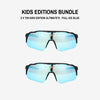 T20 Kids Edition Ultimate's - Full Ice Blue 2 Pairs bundle