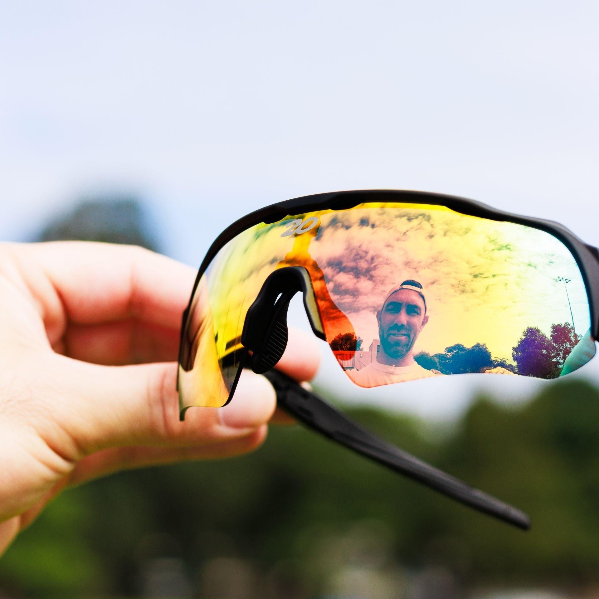 Glenn Maxwell Cricket Eyewear – Orange Lens | Twenty20 Vision