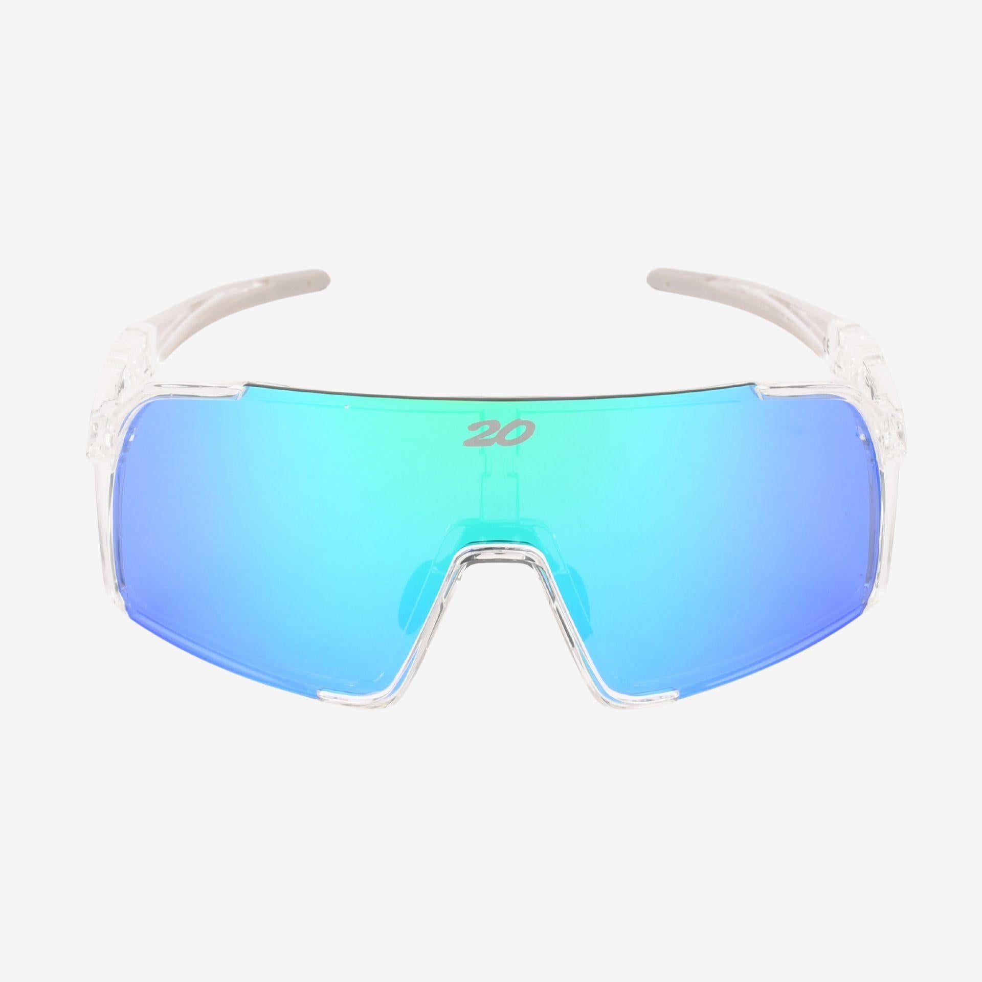 Adult Flairs Clear Frame Full Green