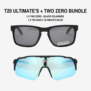 Ultimate's Blue Adult x Two Zero Black Polarised